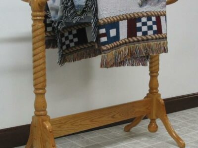 4002 Rope Twist Quilt Rack