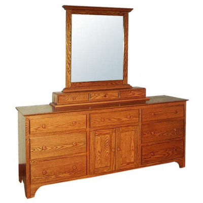 CWF400 Shaker Bedroom Set Triple Dresser
