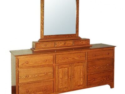 CWF400 Shaker Bedroom Set Triple Dresser