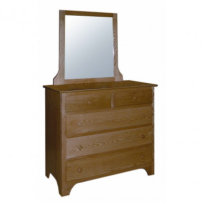 CWF400 Shaker Bedroom Set 5 Drawer Small Dresser