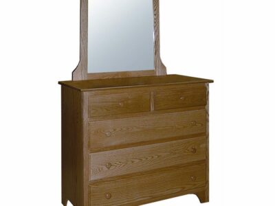 CWF400 Shaker Bedroom Set 5 Drawer Small Dresser
