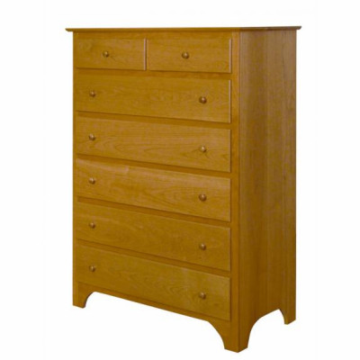 CWF400 Shaker Bedroom Set 7 Drawer Chest