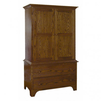 CWF400 Shaker Bedroom Set 2 Piece Armoire