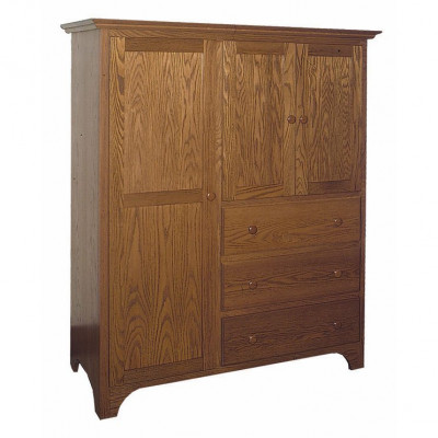 CWF400 Shaker Bedroom Set Shaker Chifforobe