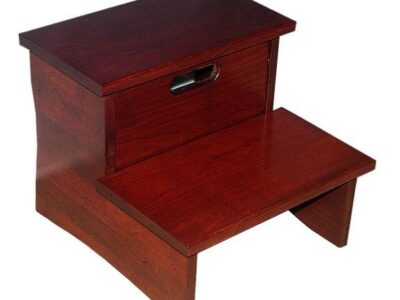 CWF445 Shaker Bedroom Set Bed Steps