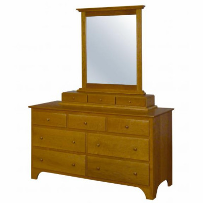 CWF400 Shaker Bedroom Set Shaker Double Dresser