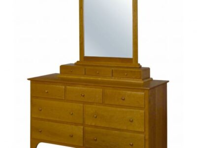 CWF400 Shaker Bedroom Set Shaker Double Dresser