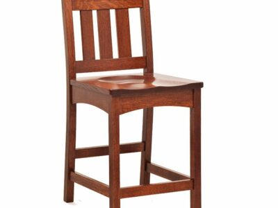 Vintage Mission Bar Stool