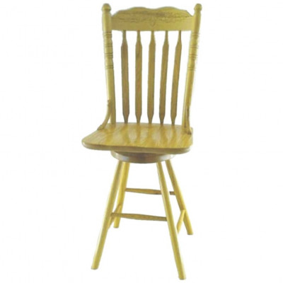 56S Bent Cattail Swivel Bar Stools