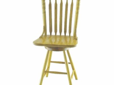 56S Bent Cattail Swivel Bar Stools