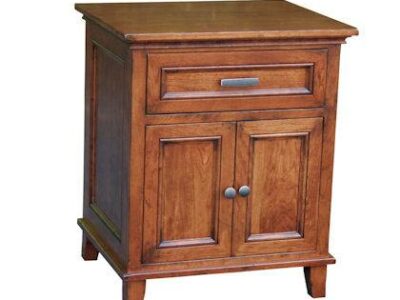 CWF600 Brooklyn Bedroom Set 2 Door Nightstand