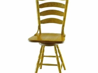 66S Colonial Ladder Oak Bar Stool