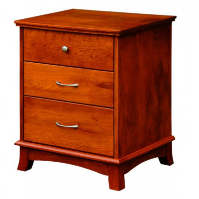 CWF 700 Crescent Bedroom Set 3 Drawer Nightstand