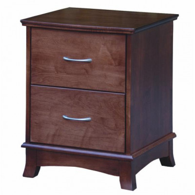 CWF 700 Crescent Bedroom Set 2 Drawer Nightstand