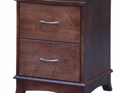 CWF 700 Crescent Bedroom Set 2 Drawer Nightstand