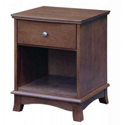 CWF 700 Crescent Bedroom Set 1 Drawer Nightstand