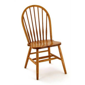 Oak Dining Chair - 7 Spindle