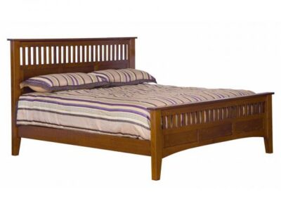 Empire Mission Bedroom Set Antique Panel Bed