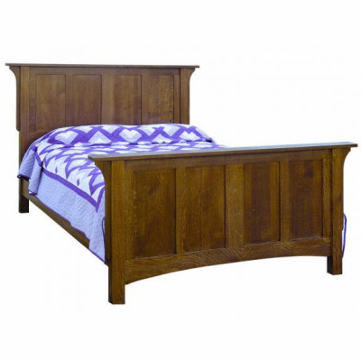 Empire Mission Bedroom Set Panel Bed