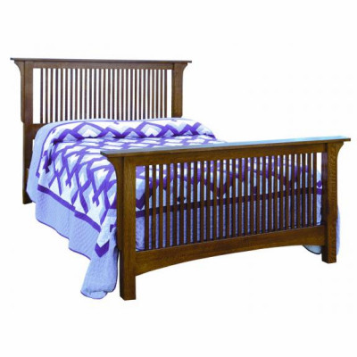 Empire Mission Bedroom Set Spindle Bed