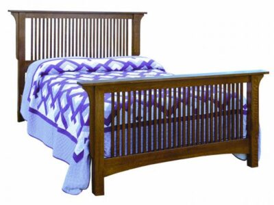 Empire Mission Bedroom Set Spindle Bed