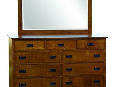 Empire Mission Bedroom Set Tall Dresser