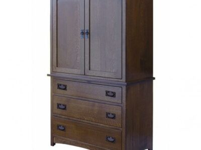 Empire Mission Bedroom Set 2 Piece Armoire
