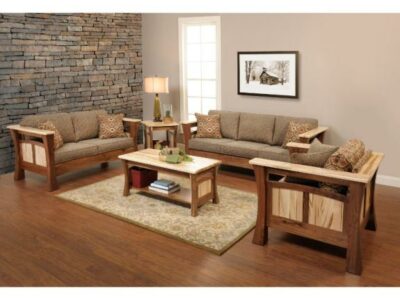 8675 Shaker Gateway Sofa, Loveseat, chair