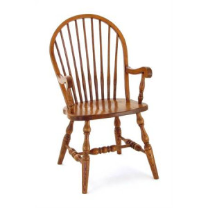 Oak Dining Chair - 9 Spindle