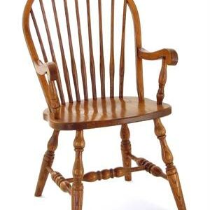 Oak Dining Chair - 9 Spindle