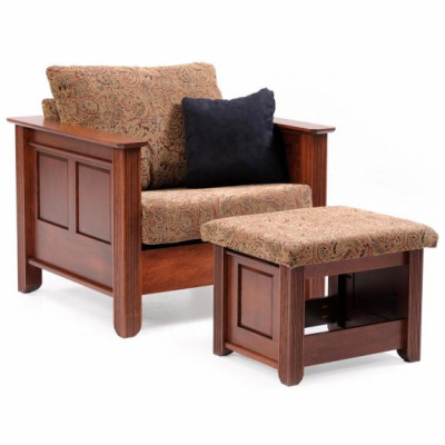 Arlington Chair with Ottoman