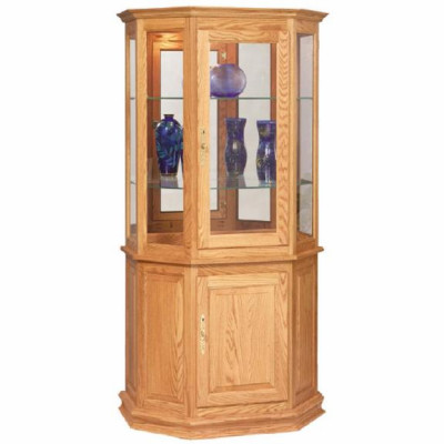 Angled Picture Frame w Enclosed Base 2057