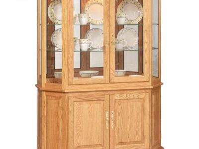 Angled Double Door Curio 2058