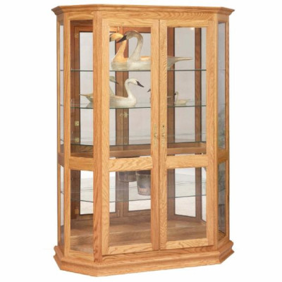 Angled Double Door Picture Frame Curio 2040