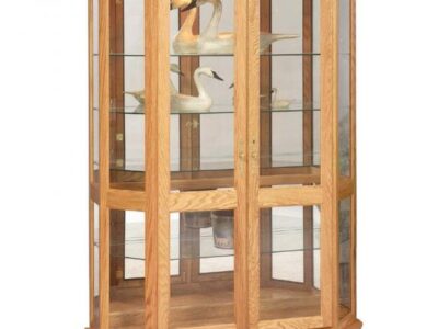 Angled Double Door Picture Frame Curio 2040