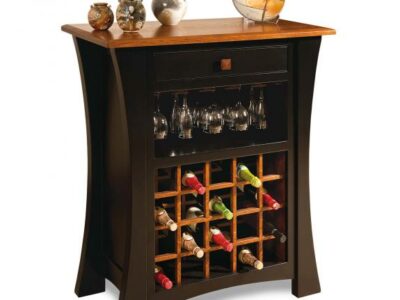 Arts & Crafts Pub Table Collection Wine Cabinet