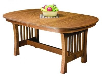 Arts and Crafts Trestle Table