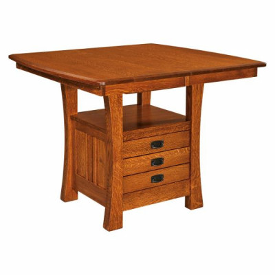 Arts & Crafts Cabinet Table