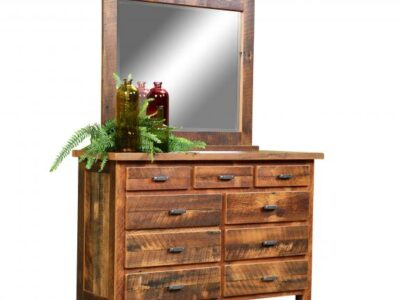 Barnwood Farmhouse Bedroom Set 336 9 Drawer Dresser