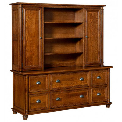 BC72 Belmont Credenza with Hutch