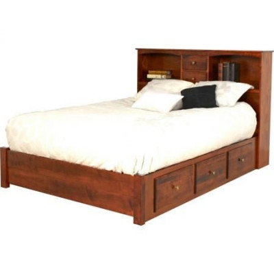 Sonora Bedroom Collection Bookcase Headboard Bed