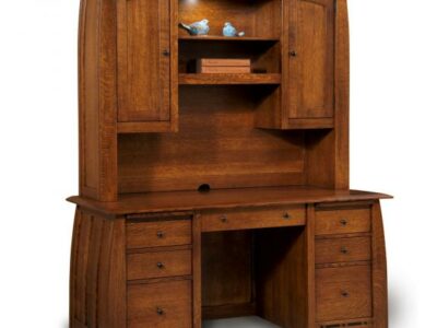 FVD-2865 Boulder Creek Desk with Hutch