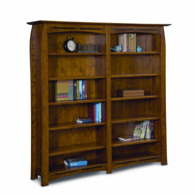 FVB-012 BC Boulder Creek Double Bookcase