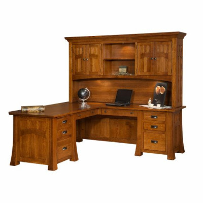 BMF7488CD Bridgefort Mission Corner Desk
