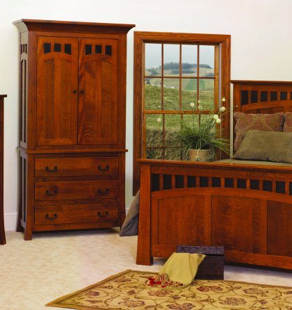 Bridgeport Mission Mb2740 3 Drawer Armoire For Sale In Dayton