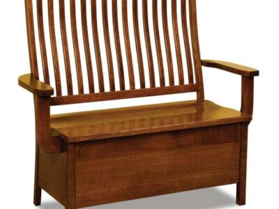 AJW6438 Brookline Storage Benches with 6" or 12" storage