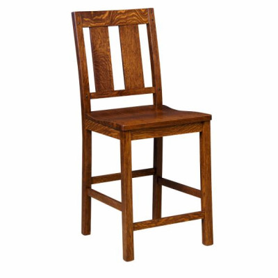Brunswick Wood Bar Stool