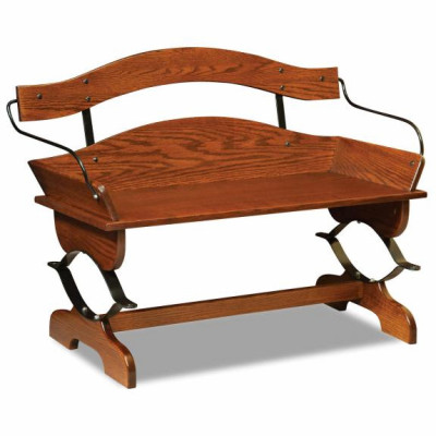 AJW80BB Buckboard Entryway Bench