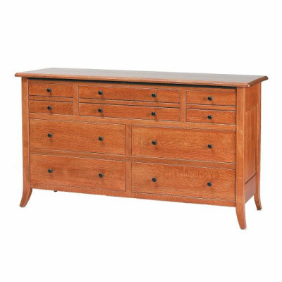 Bunker Hill Bedroom Set 60" Dresser