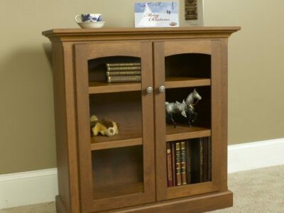 A-3236C Country Lane Bookcase with Glass Doors